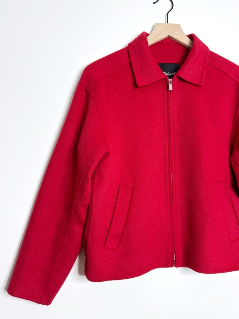 Madewell Double-Faced Rounded-Sleeve Jacket - Picture 3 of 8